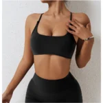 Cross Back Yoga Bra