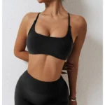 Cross Back Yoga Bra