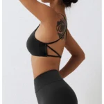 Cross Back Yoga Bra