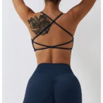 Cross Back Yoga Bra