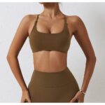 Cross Back Yoga Bra