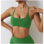 Cross Back Yoga Bra