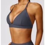 Deep V Yoga Bra