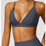 Deep V Yoga Bra