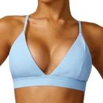 Deep V Yoga Bra