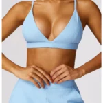 Deep V Yoga Bra