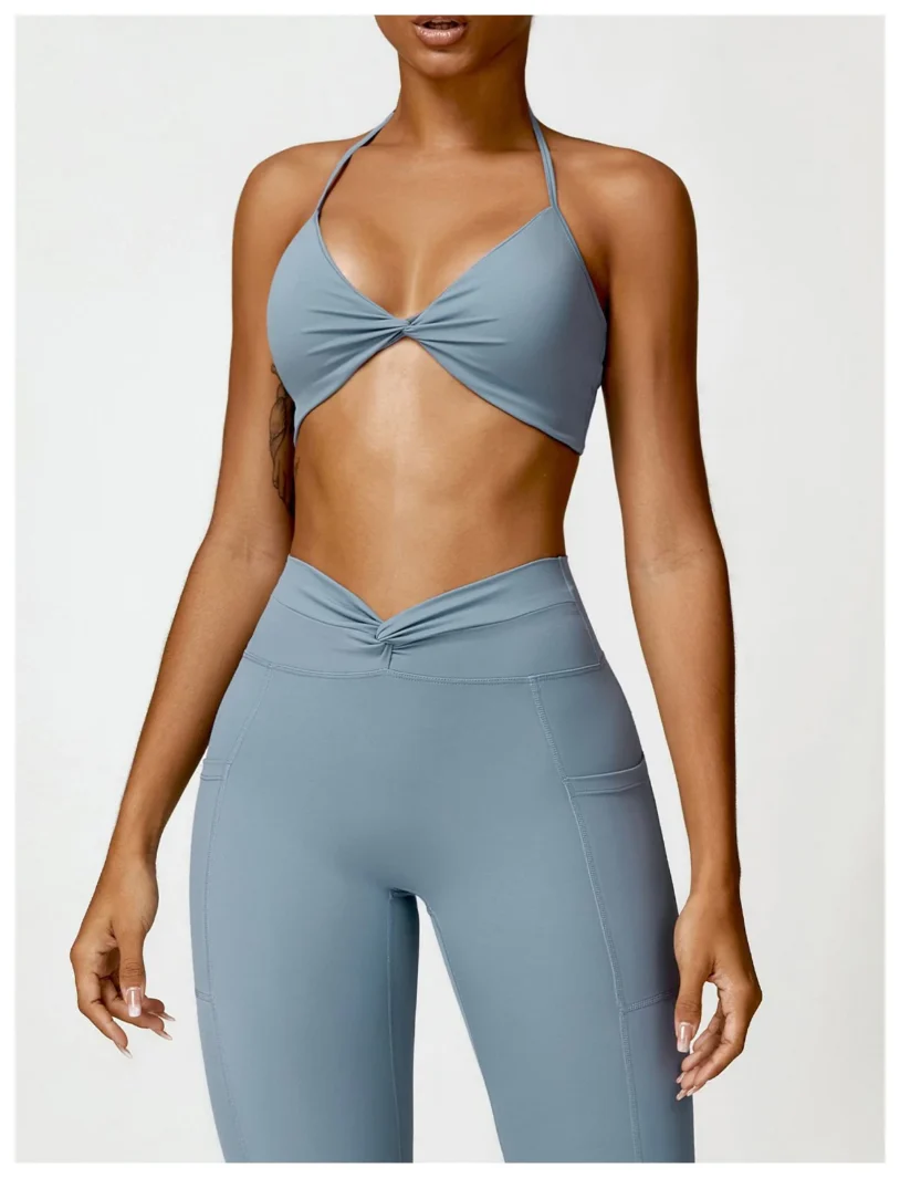 Halter Neck Sports Bra