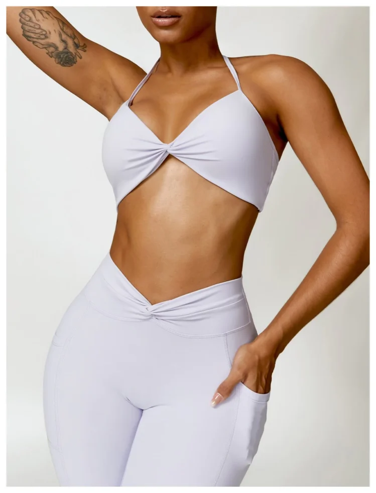 Halter Neck Sports Bra