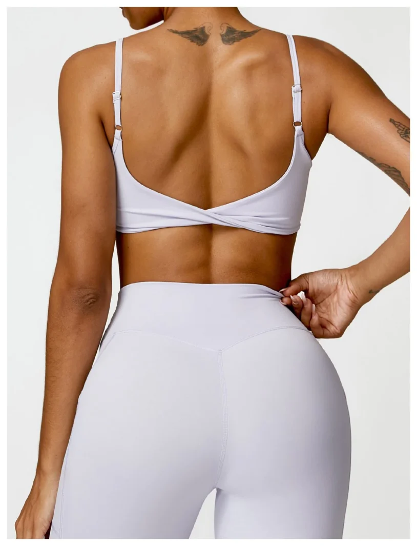 Criss Cross Yoga Bra