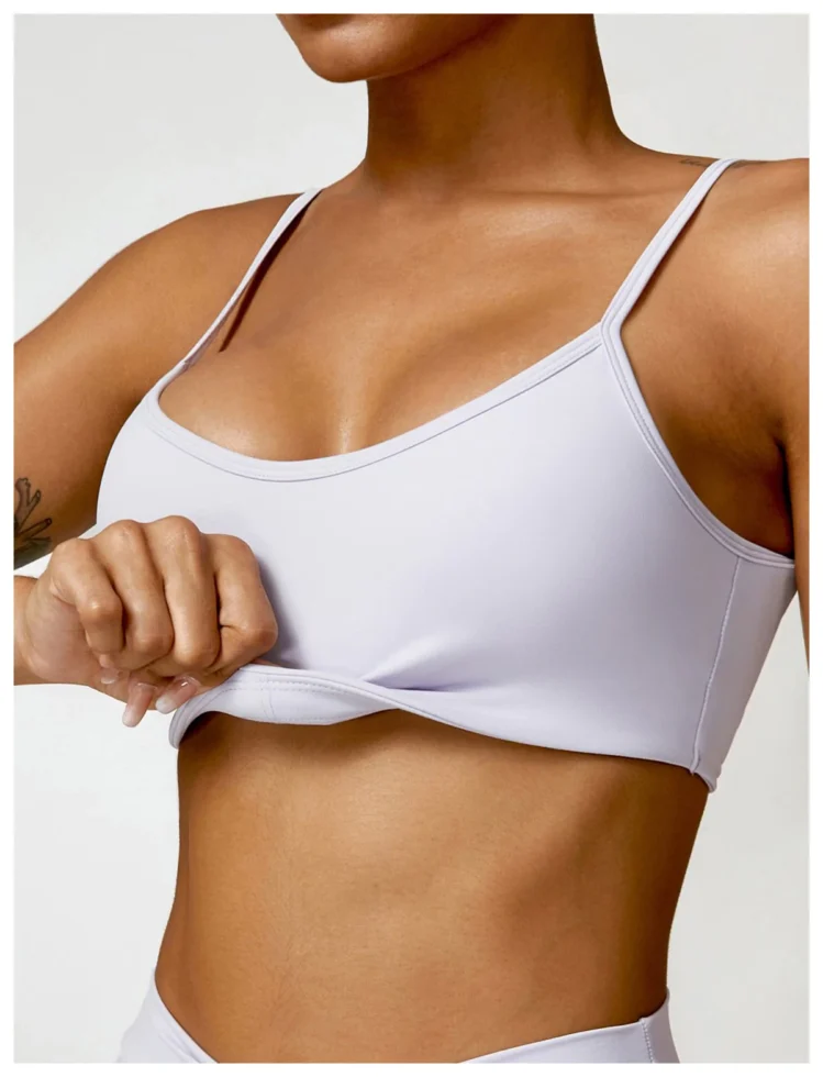 Criss Cross Yoga Bra