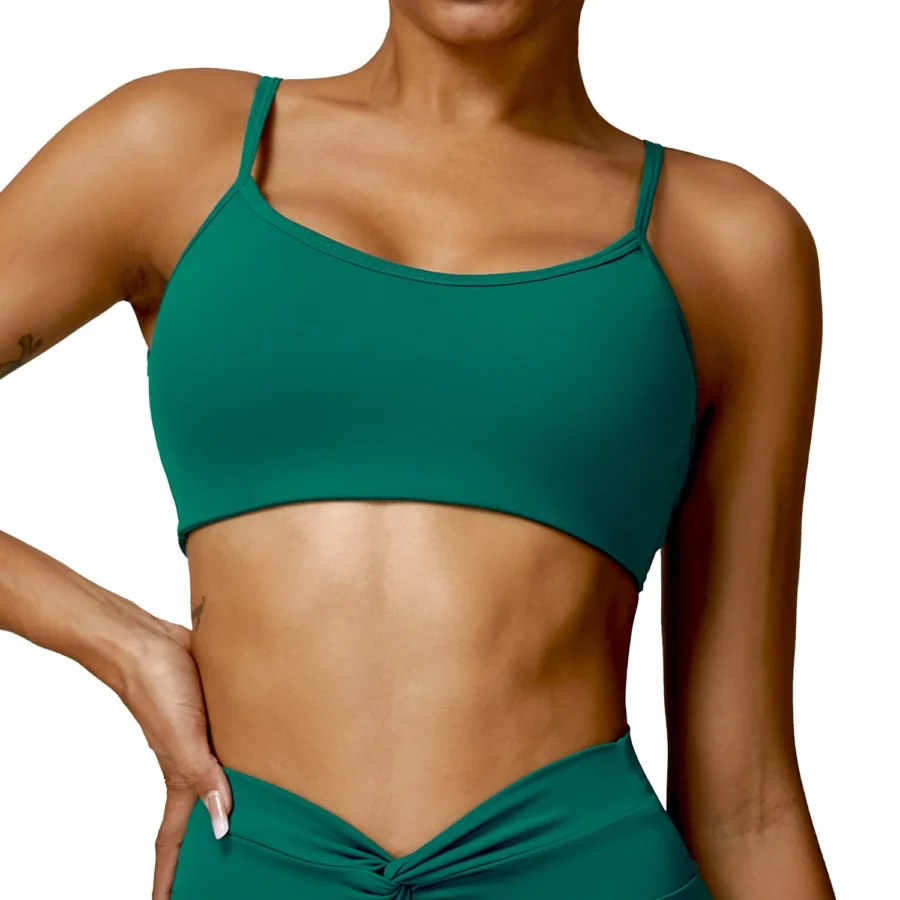 Criss Cross Yoga Bra