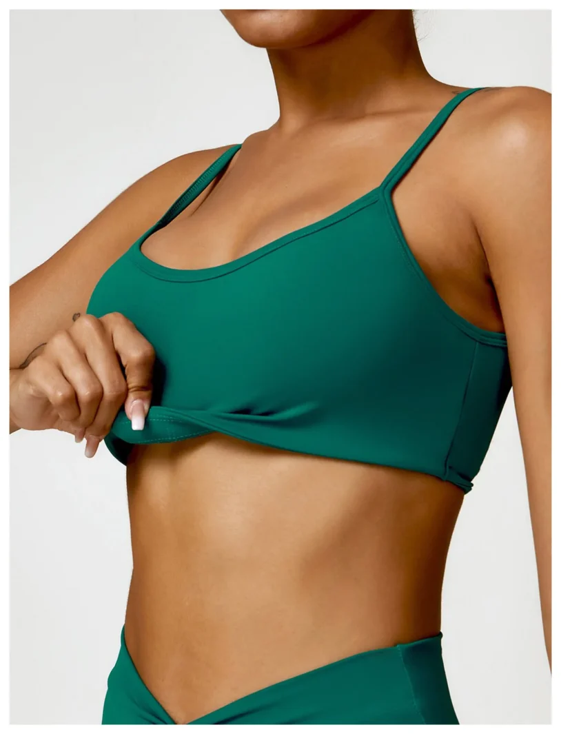 Criss Cross Yoga Bra