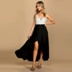 Summer Chic High Low Skirt