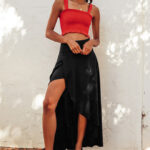 Summer Chic High Low Skirt