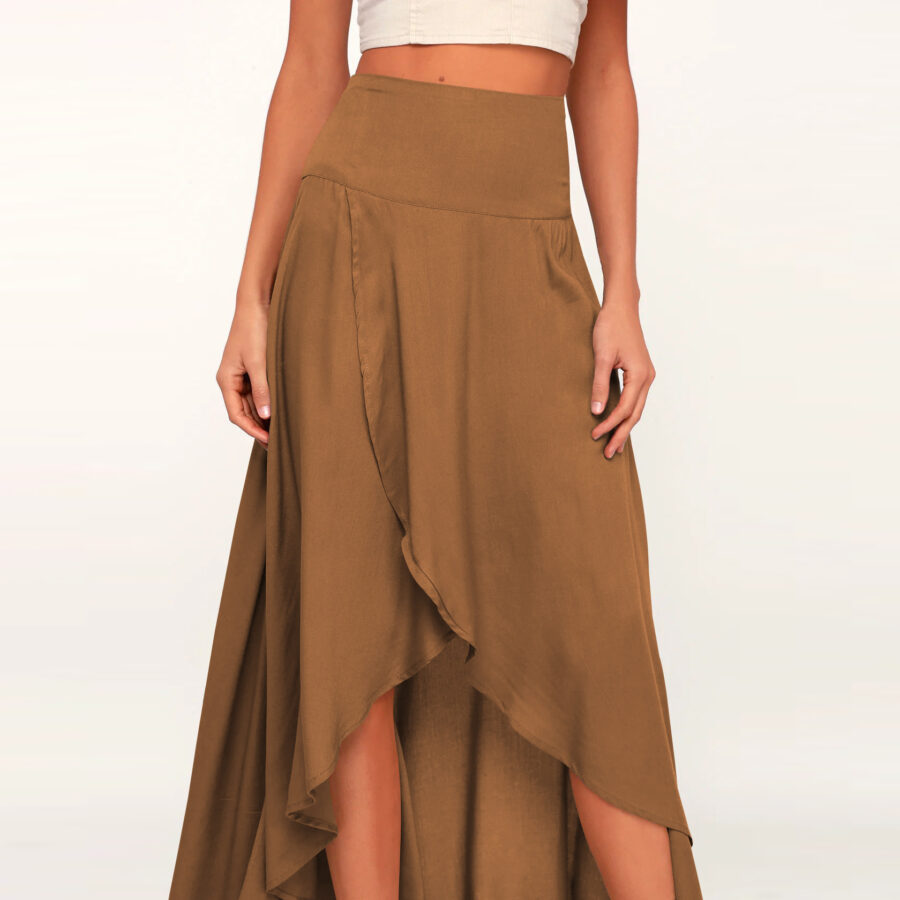 Summer Chic High Low Skirt