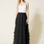 Elegant Mesh Fluffy Skirt