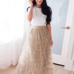 Elegant Mesh Fluffy Skirt