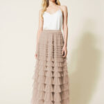 Elegant Mesh Fluffy Skirt