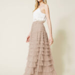 Elegant Mesh Fluffy Skirt