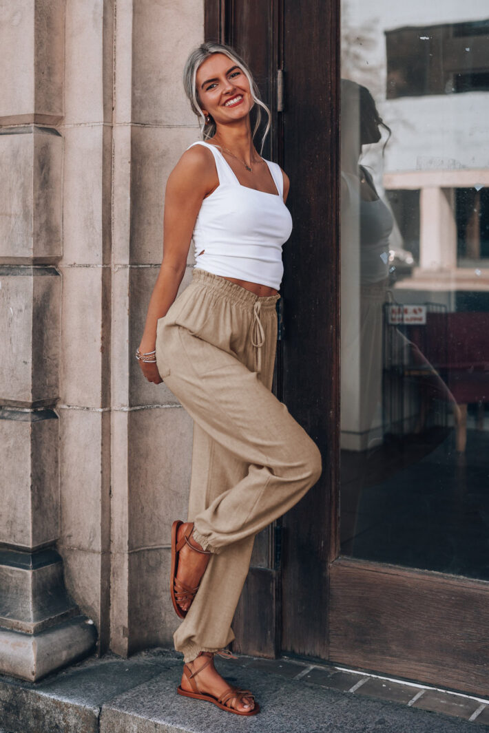 Casual Cotton Trousers